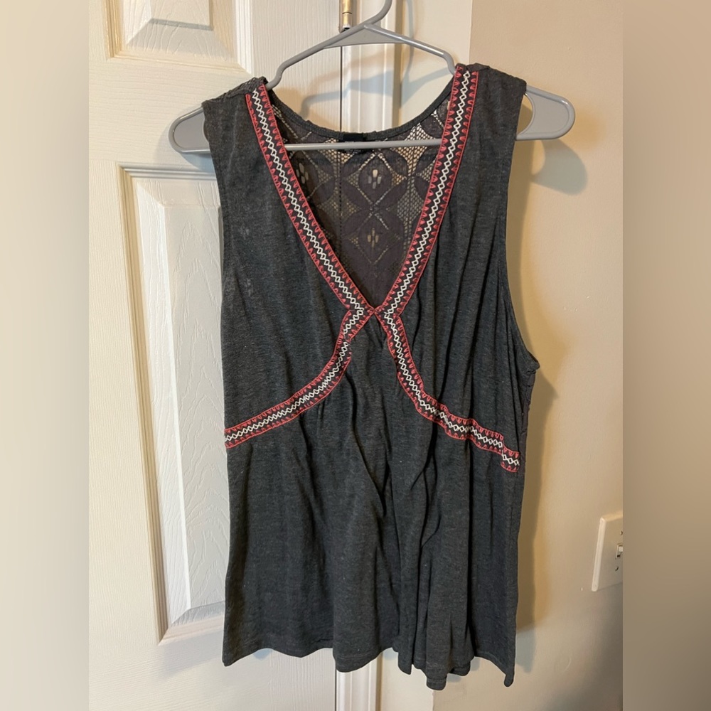 Lace Back Torrid Tank
